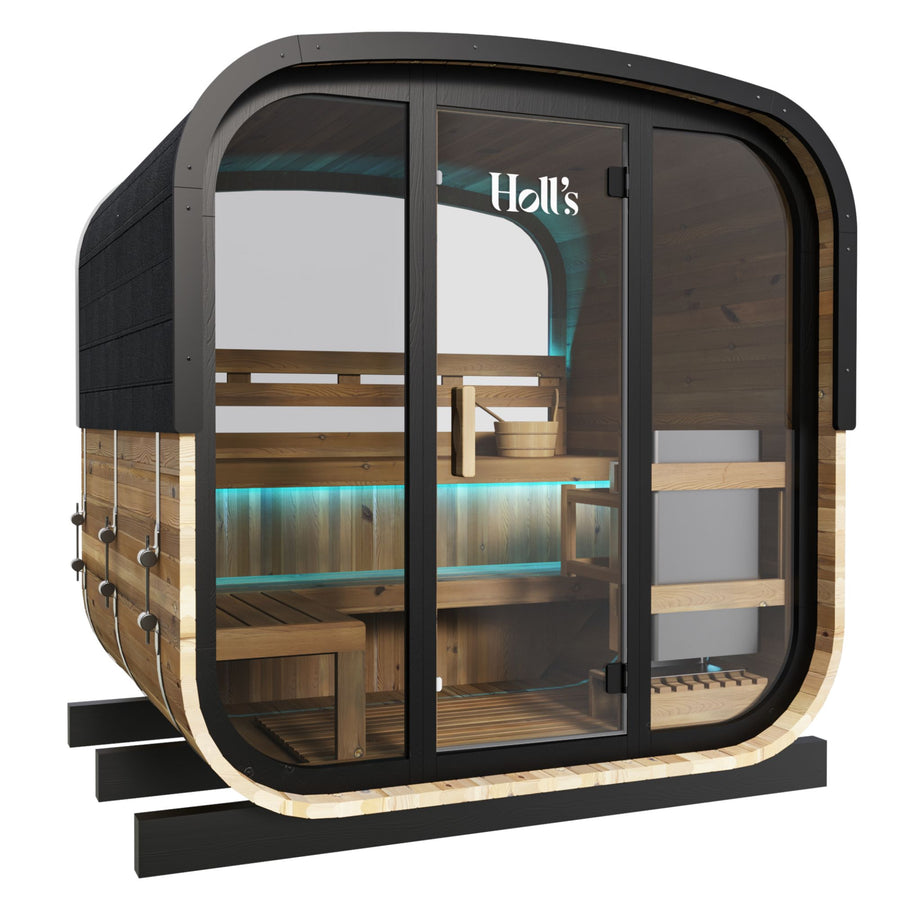 Buitensauna voor 5/6 personen - Holl's Hestia 160