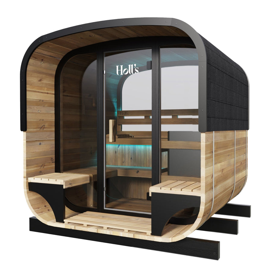Buitensauna voor 5/6 personen - Holl's Hestia 210 Lounge
