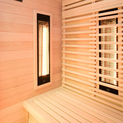Infrarotsauna für 3/4 Personen - Holl's PureWave 3C Evo