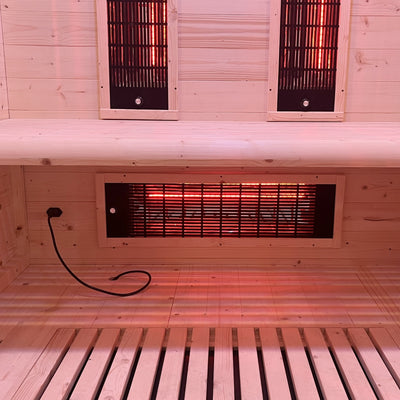 Hybride Combi Sauna (infrarood & stoom) voor 2 personen - Holl's Hybrid Combi Sauna