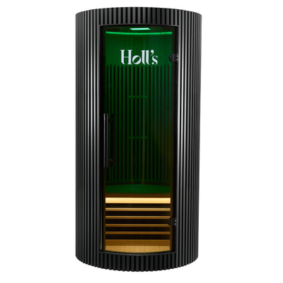 Infraroodsauna voor 1 persoon - Holl's Moon - Zwart