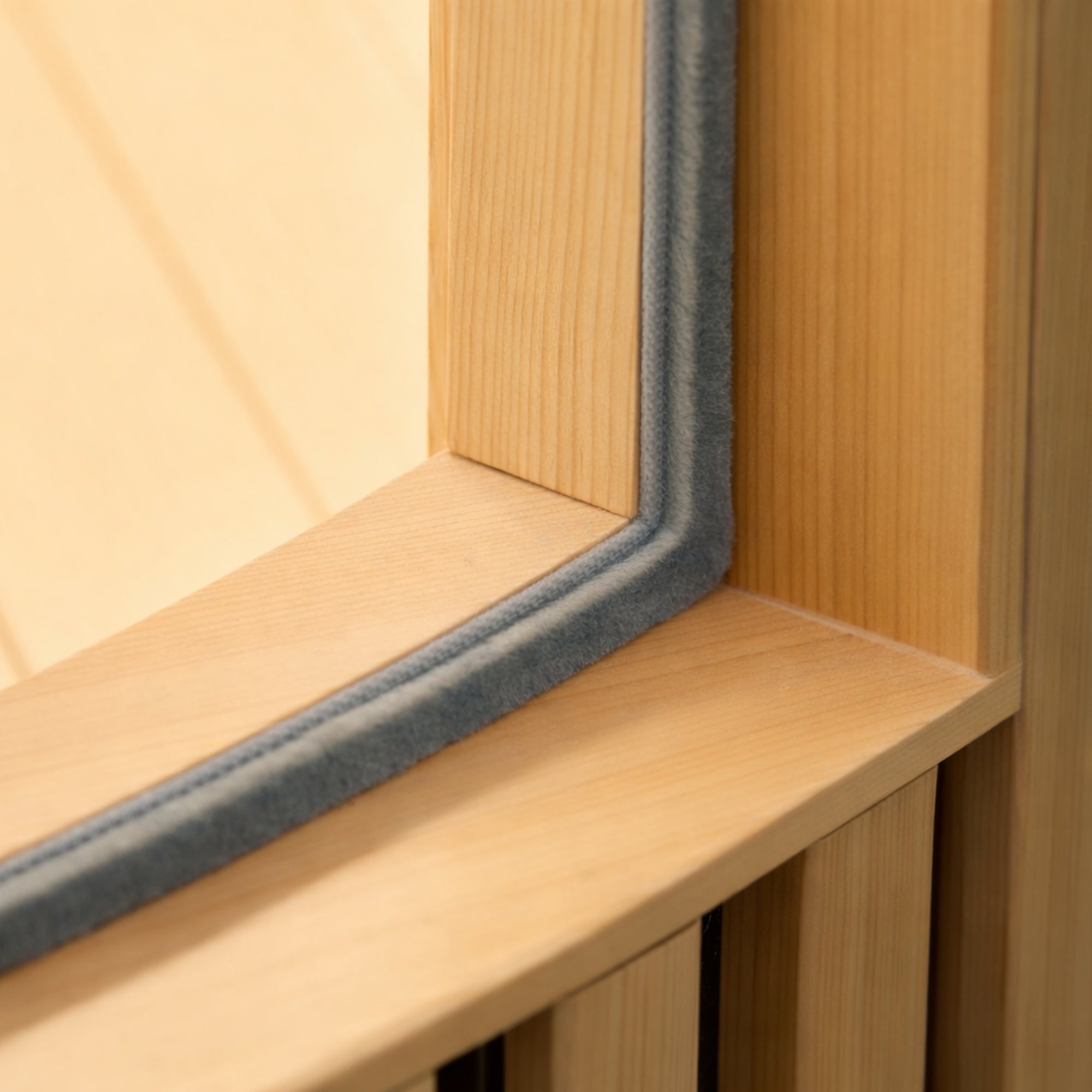 Infraroodsauna voor 1 persoon - Holl's Moon - Natuurlijk hout