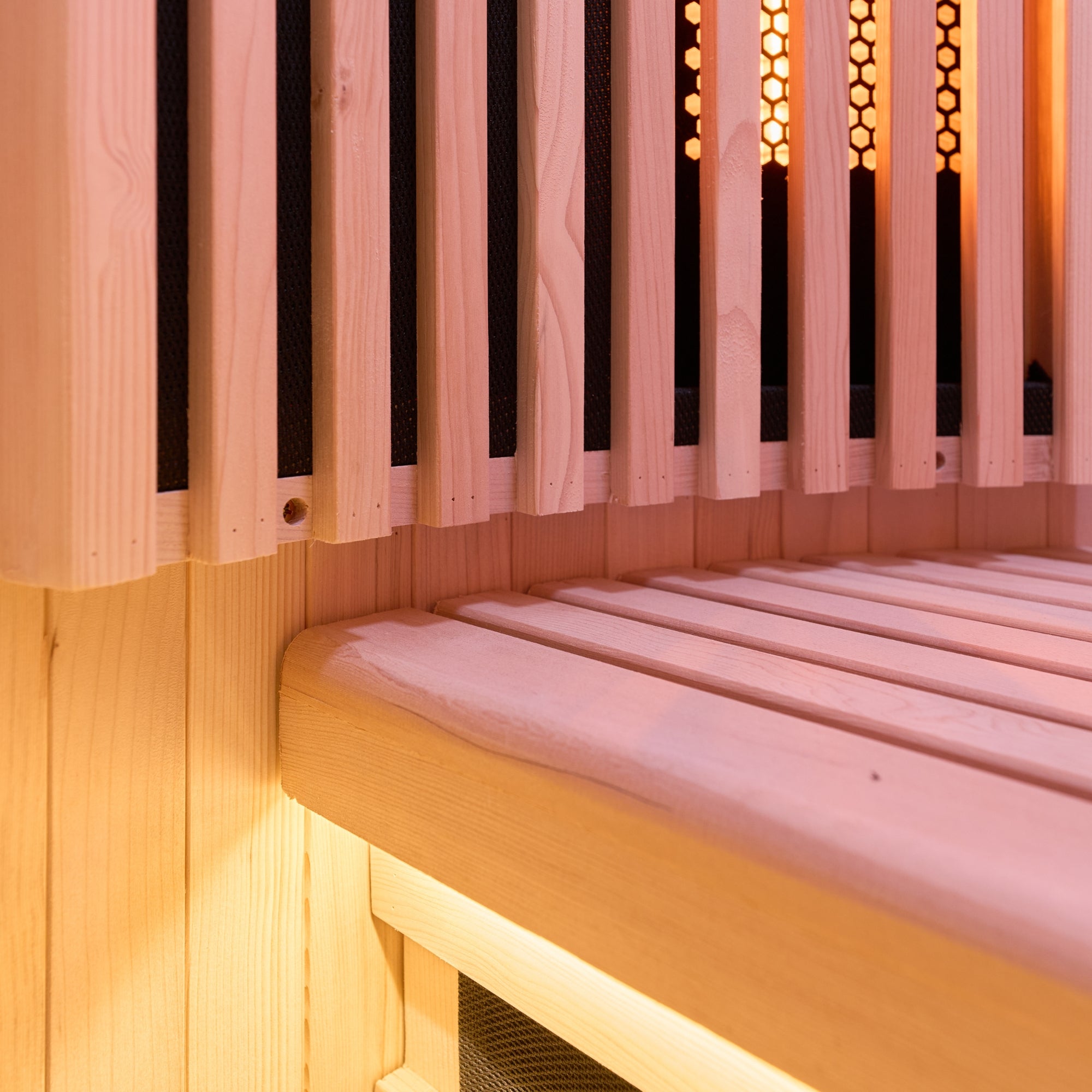 Infraroodsauna voor 1 persoon - Holl's Moon - Natuurlijk hout