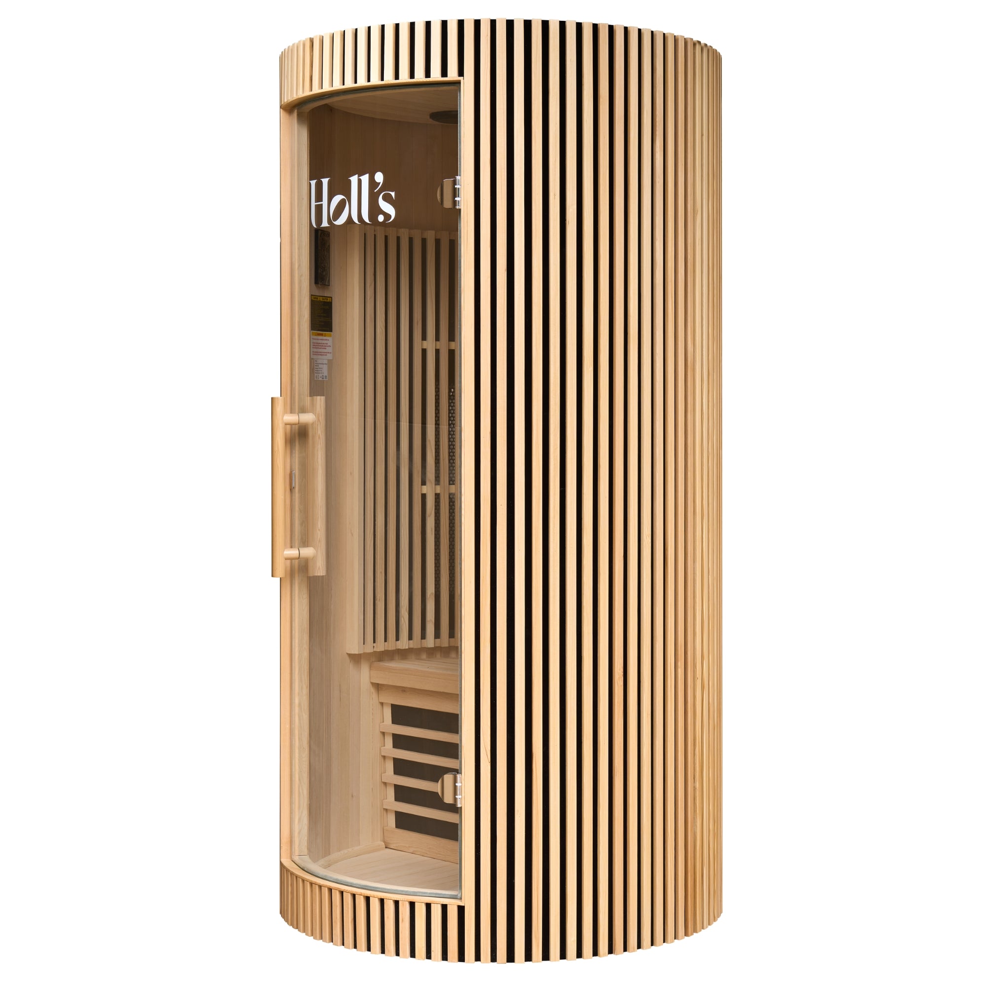 Infraroodsauna voor 1 persoon - Holl's Moon - Zwart