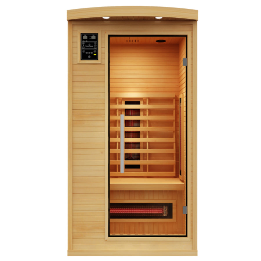 Sauna infrarouge pour 2 personnes - France Sauna Apollon Quartz 2 places 