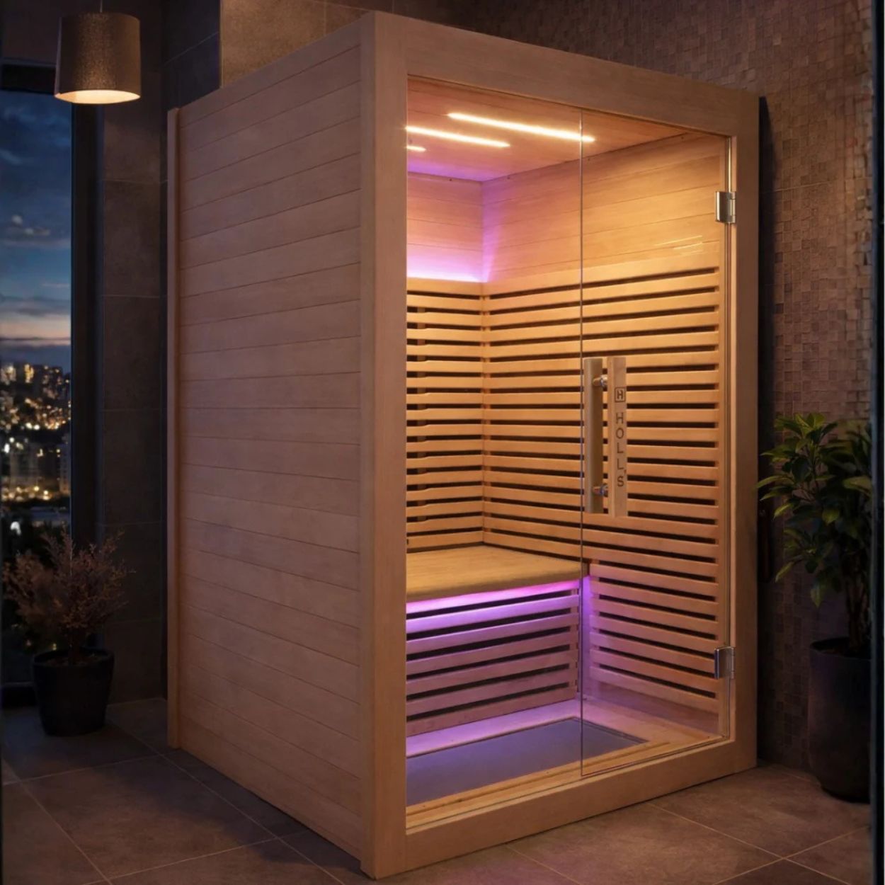 Infraroodsauna voor 2 personen - Holl's Canopée 2