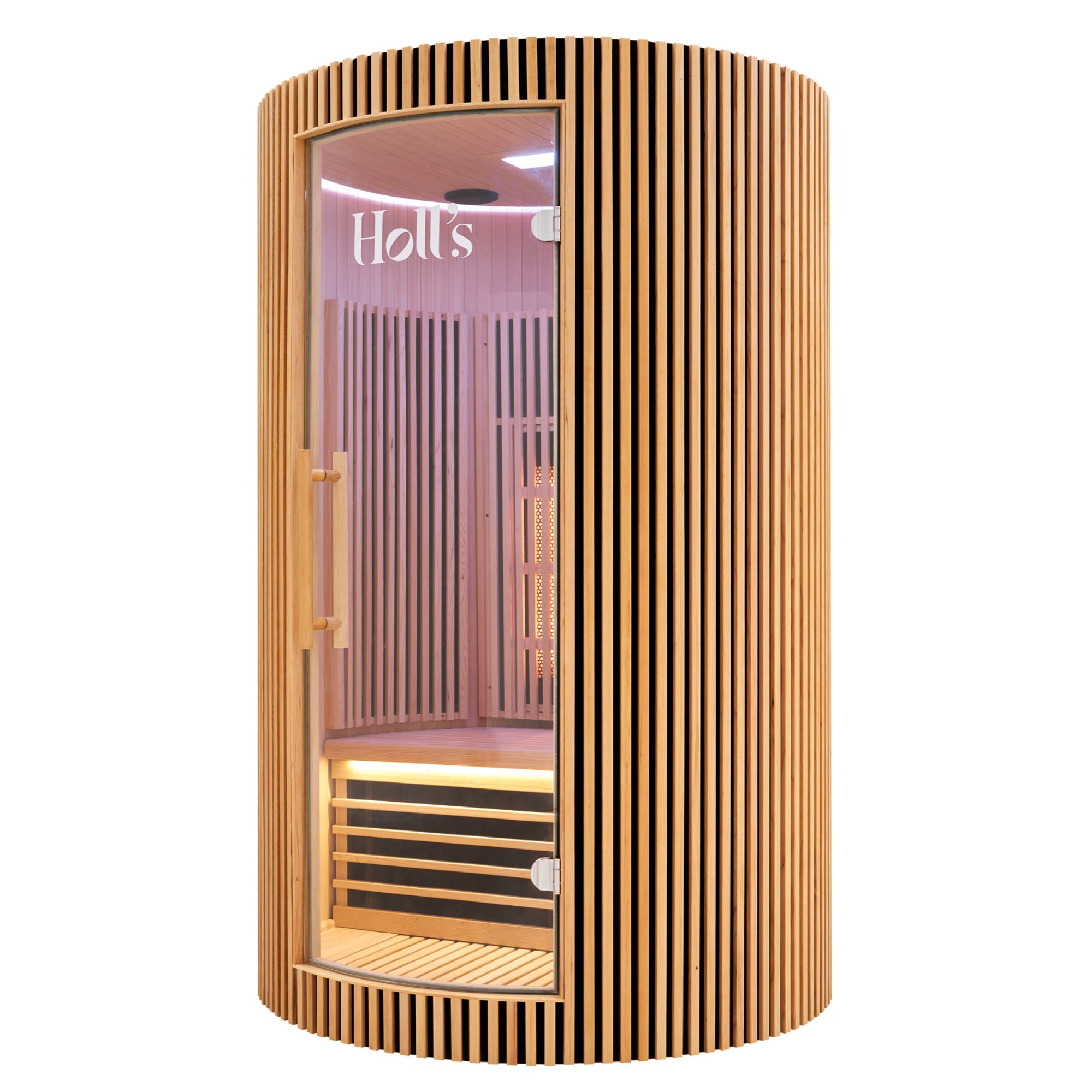 Infraroodsauna voor 2 personen - Holl's Moon - Natuurlijk hout