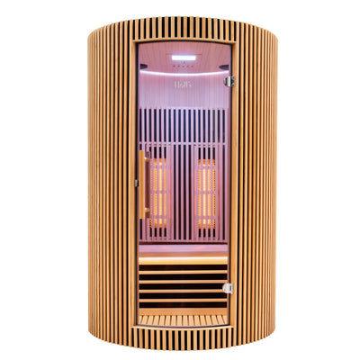 Infraroodsauna voor 2 personen - Holl's Moon - Zwart