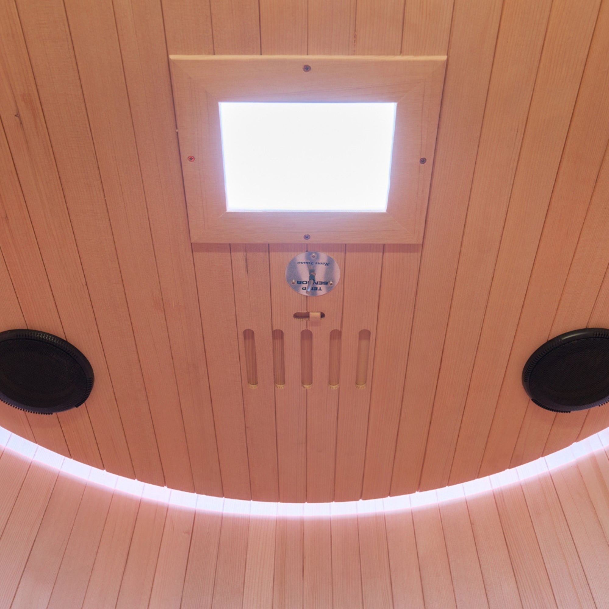 Infraroodsauna voor 2 personen - Holl's Moon - Zwart