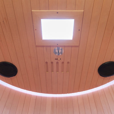 Infraroodsauna voor 2 personen - Holl's Moon - Zwart