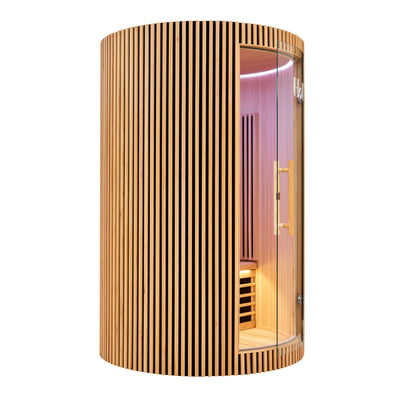 Infraroodsauna voor 2 personen - Holl's Moon - Natuurlijk hout
