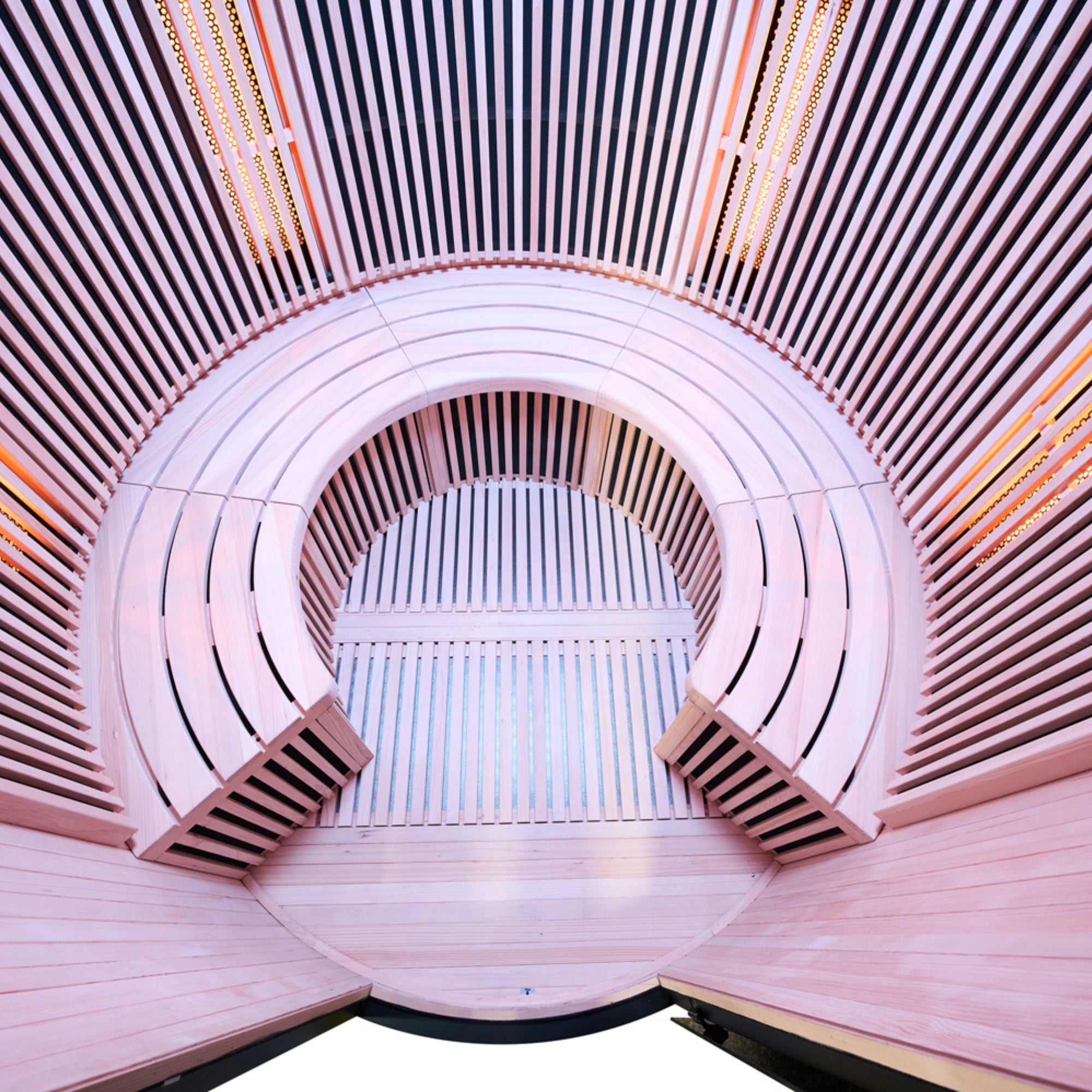 Infraroodsauna voor 4 personen - Holl's Moon - Zwart