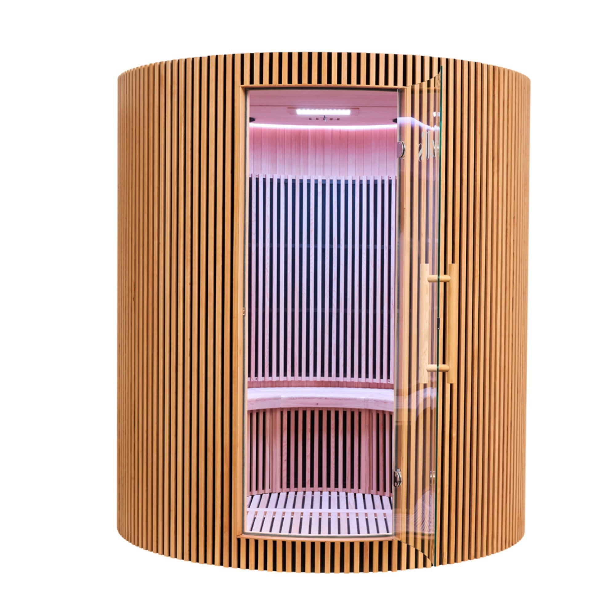 Infraroodsauna voor 4 personen - Holl's Moon - Natuurlijk hout