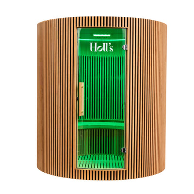 Infraroodsauna voor 4 personen - Holl's Moon - Natuurlijk hout