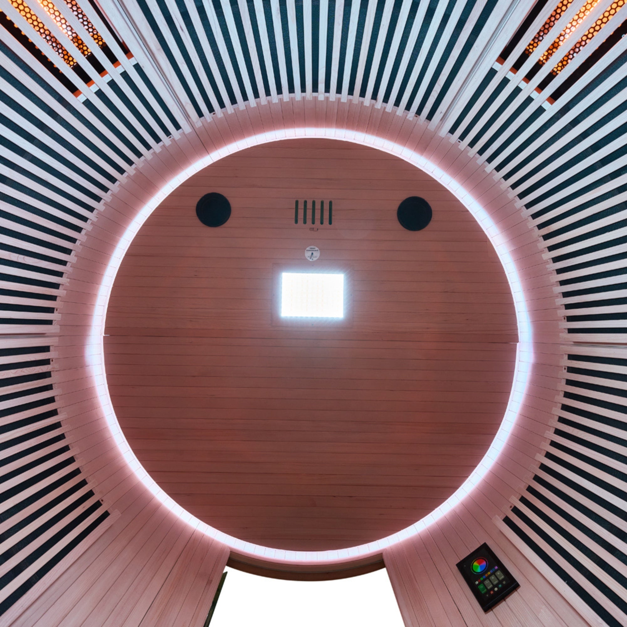 Infraroodsauna voor 4 personen - Holl's Moon - Natuurlijk hout
