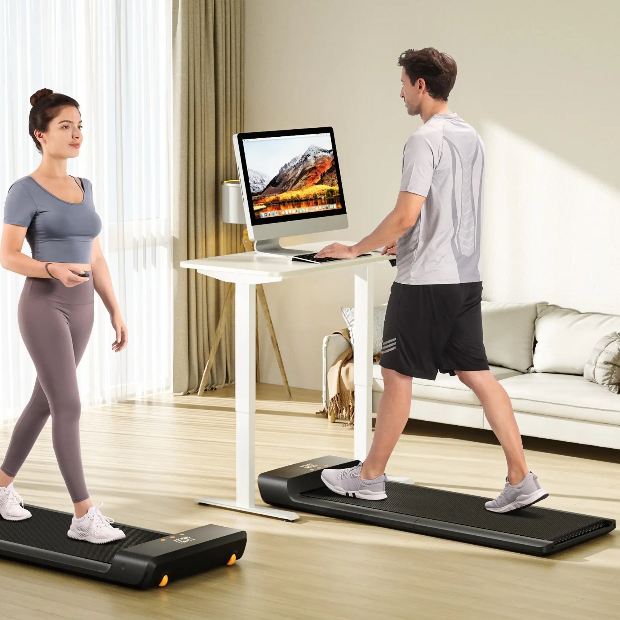 KingSmith WalkingPad A1 Plus wandelband met dubbel vouwsysteem