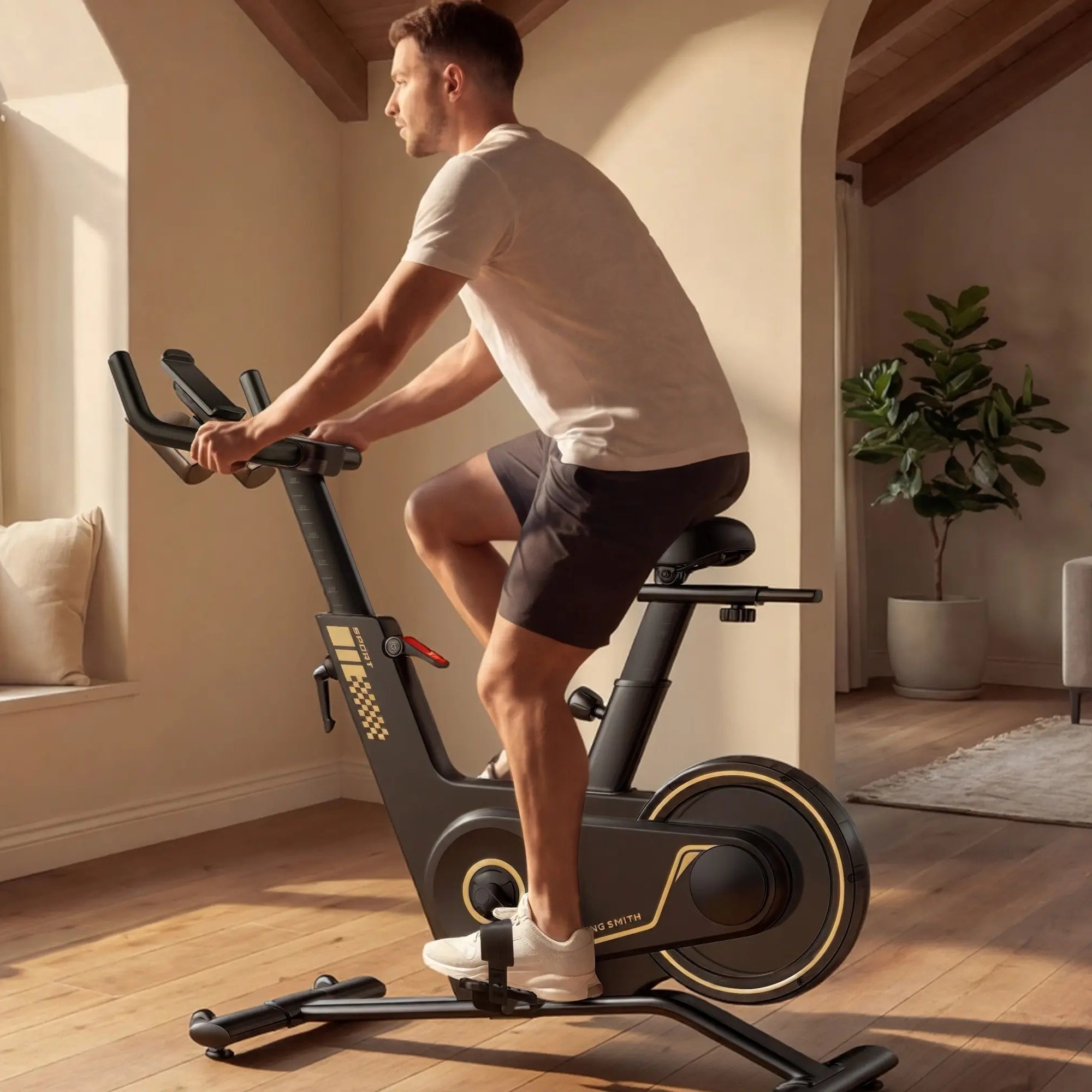 KingSmith WalkingPad PB08S stille indoor bike met 40 niveaus