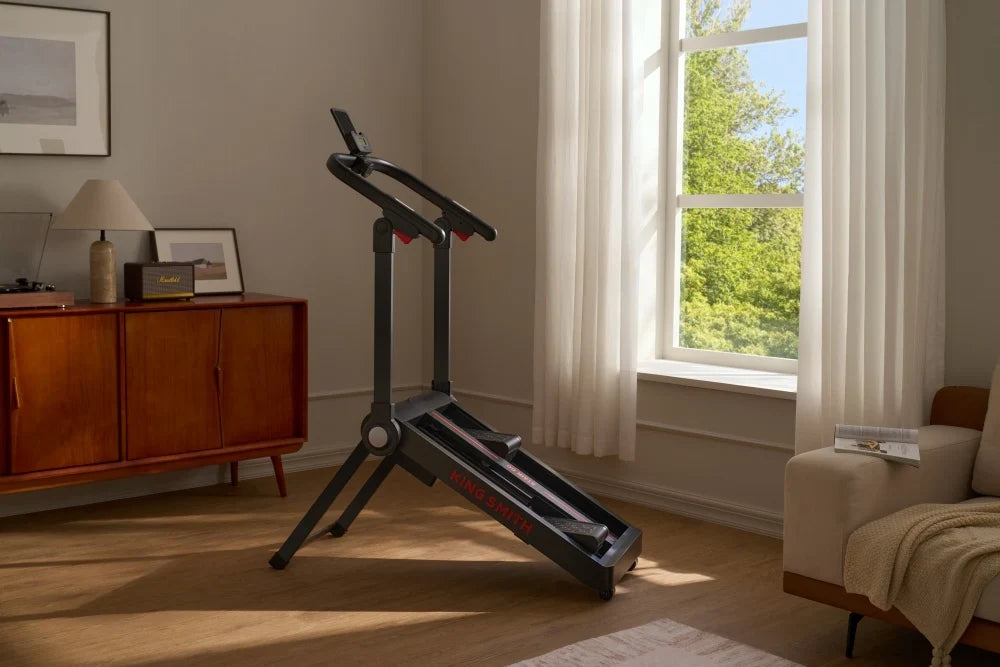 KingSmith WalkingPad StairGo inklapbare stepper met helling