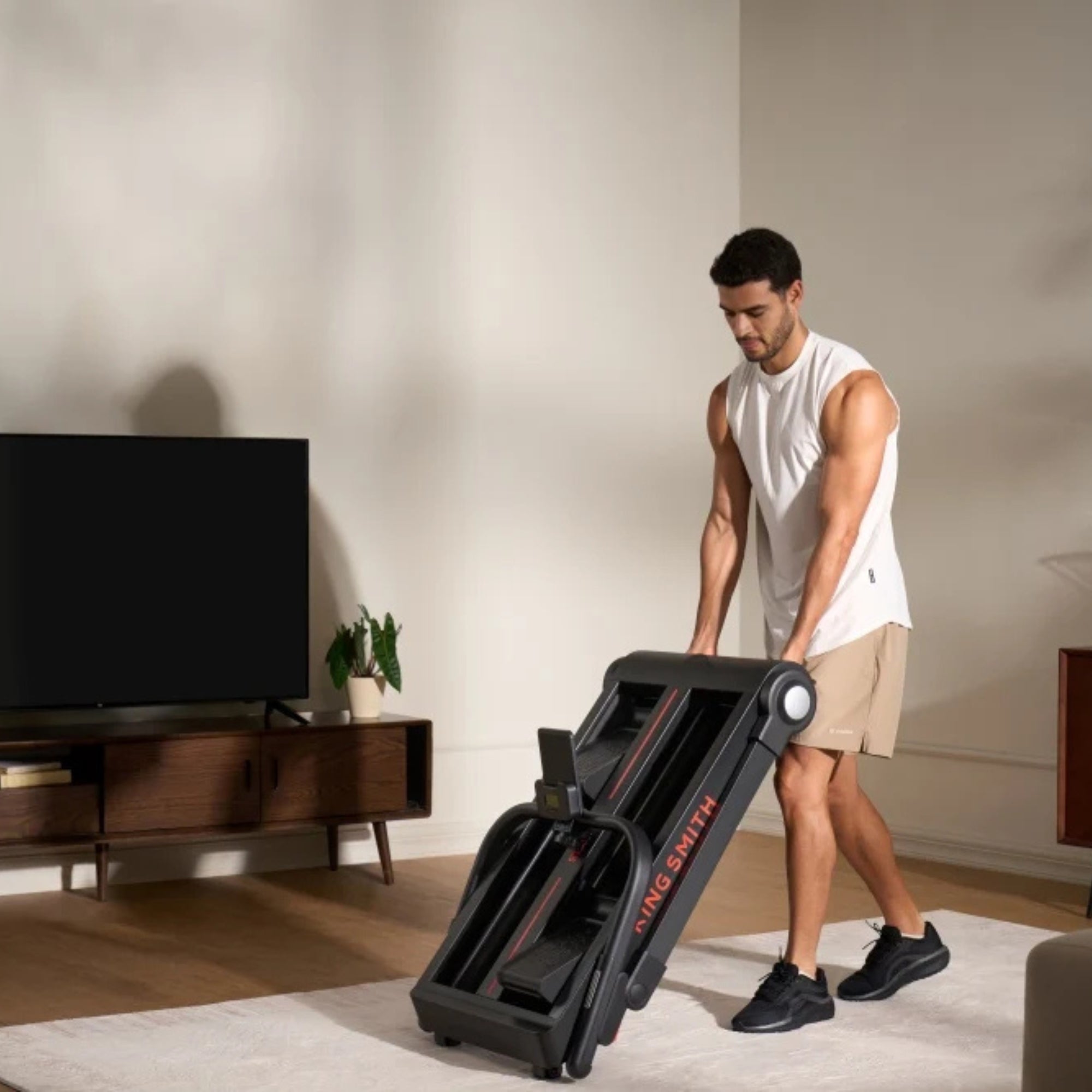 KingSmith WalkingPad StairGo inklapbare stepper met helling
