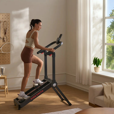 KingSmith WalkingPad StairGo inklapbare stepper met helling