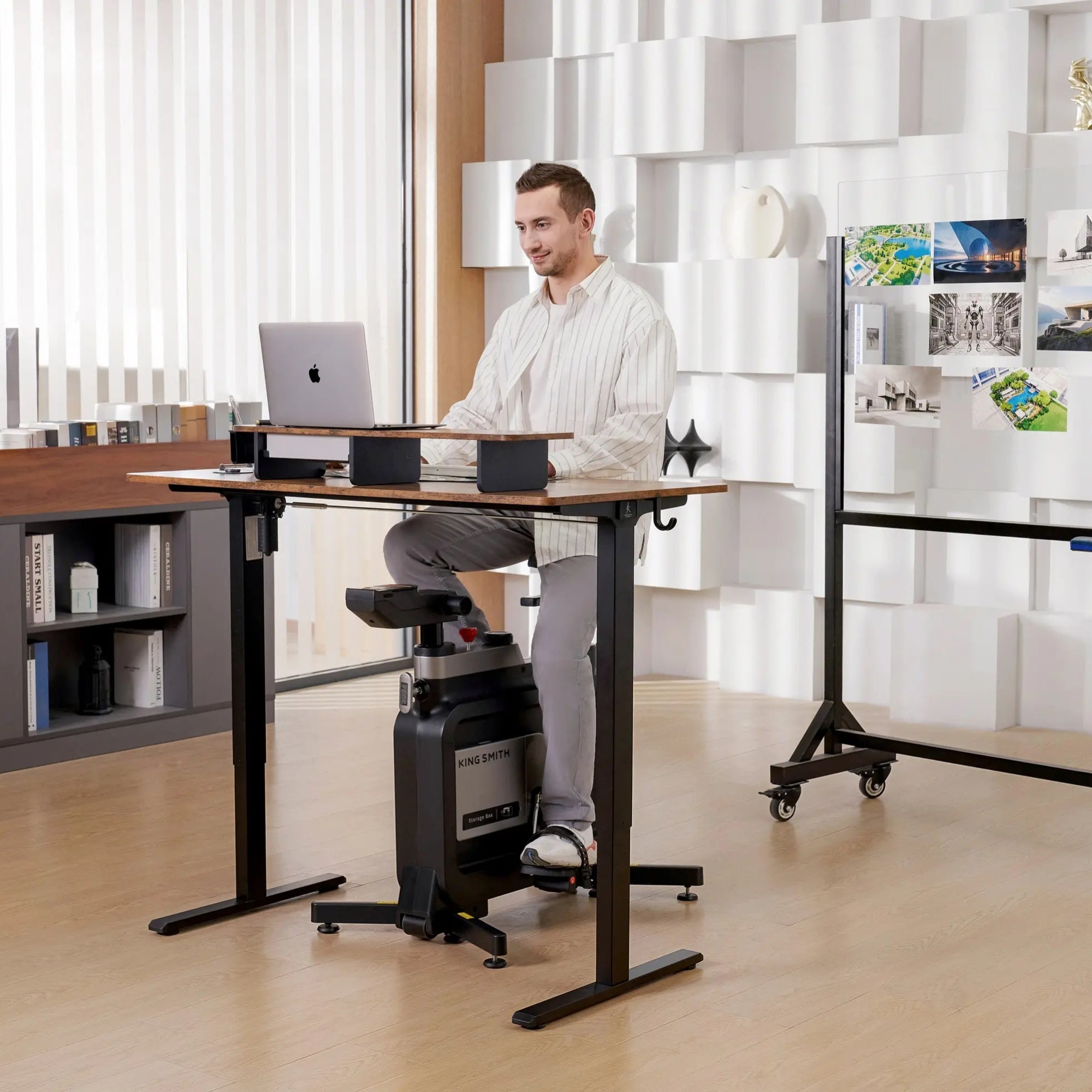 KingSmith WalkingPad W1B bureaufiets voor actief werken