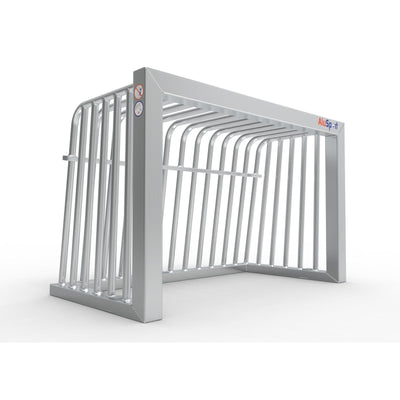 Klein anti-vandalisme aluminium voetbaldoel - Alusport AA120 - 1.2 x 0.8 m