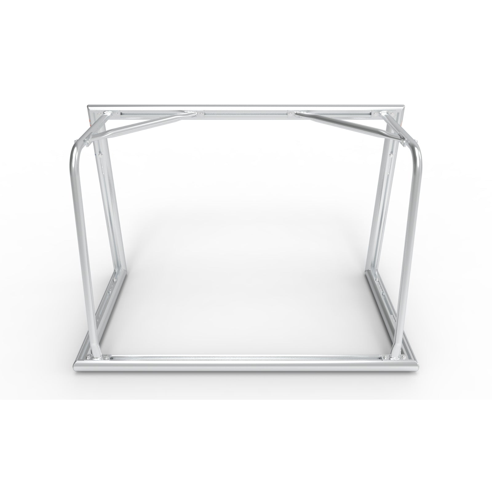 Klein demontabel aluminium voetbaldoel - Alusport TR1262D - 1,20 x 0,80 m