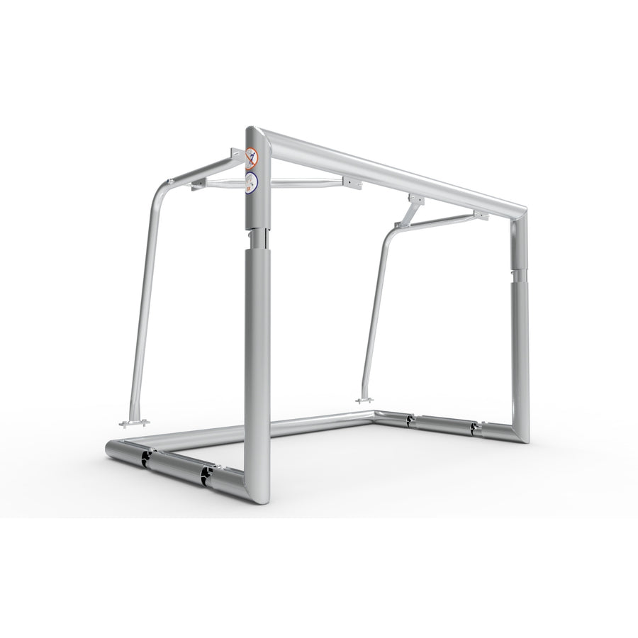 Klein demontabel aluminium voetbaldoel - Alusport TR1262D - 1,20 x 0,80 m