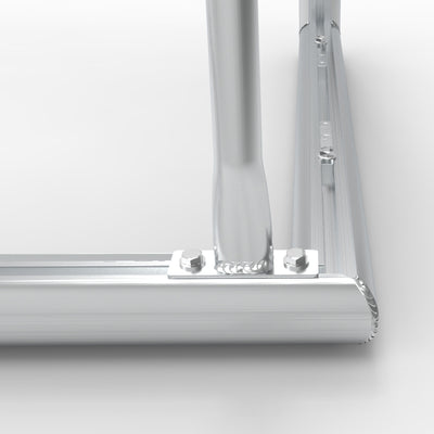 Klein demontabel aluminium voetbaldoel - Alusport TR1262D - 1,20 x 0,80 m