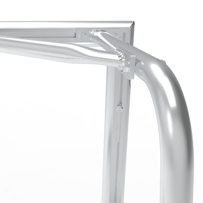 Klein demontabel aluminium voetbaldoel - Alusport TR1262D - 1,20 x 0,80 m