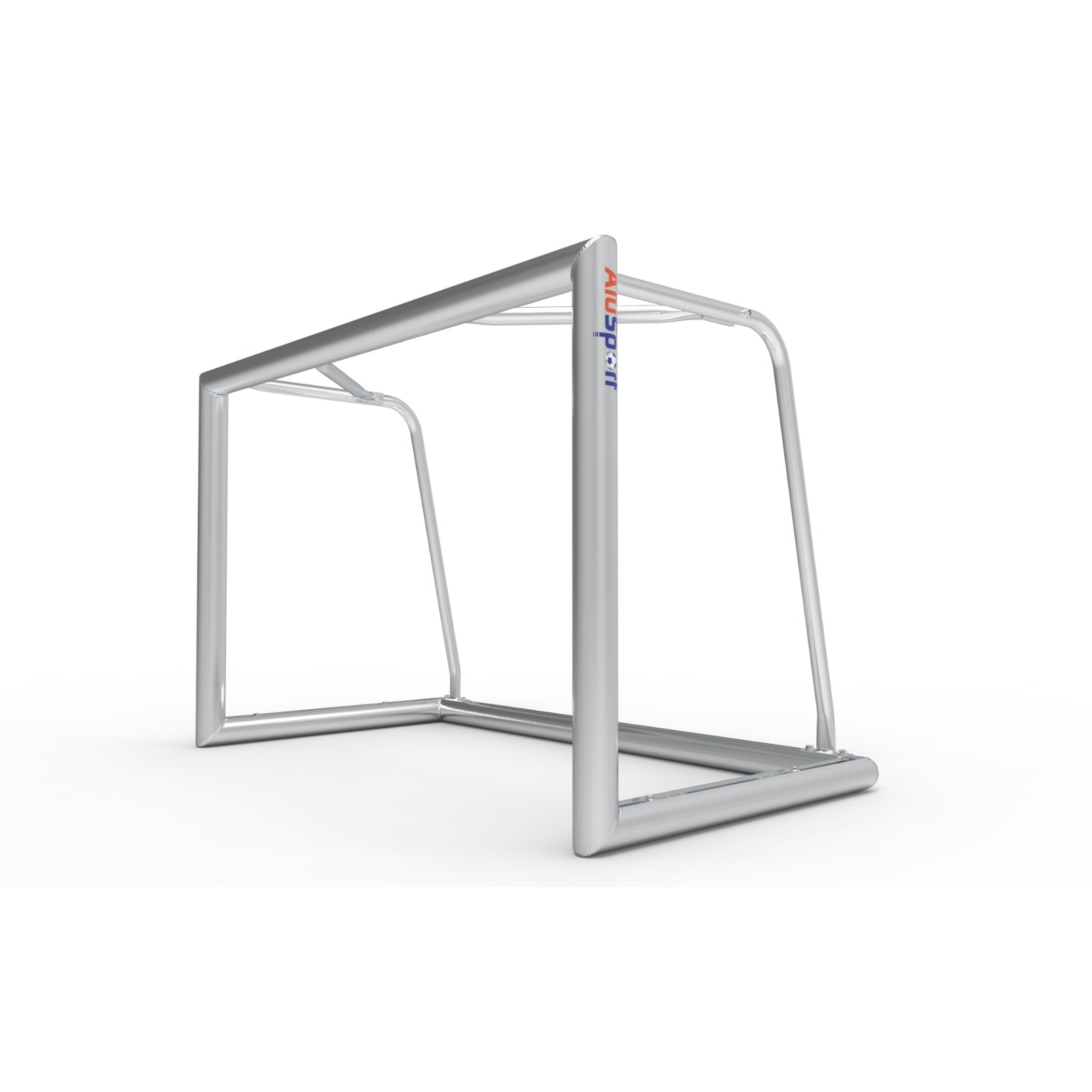 Klein demontabel aluminium voetbaldoel - Alusport TR1262D - 1,20 x 0,80 m