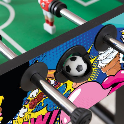 Kleine tafelvoetbaltafel - Bandito Bigfun Comic Style - 76 x 62 x 84 cm