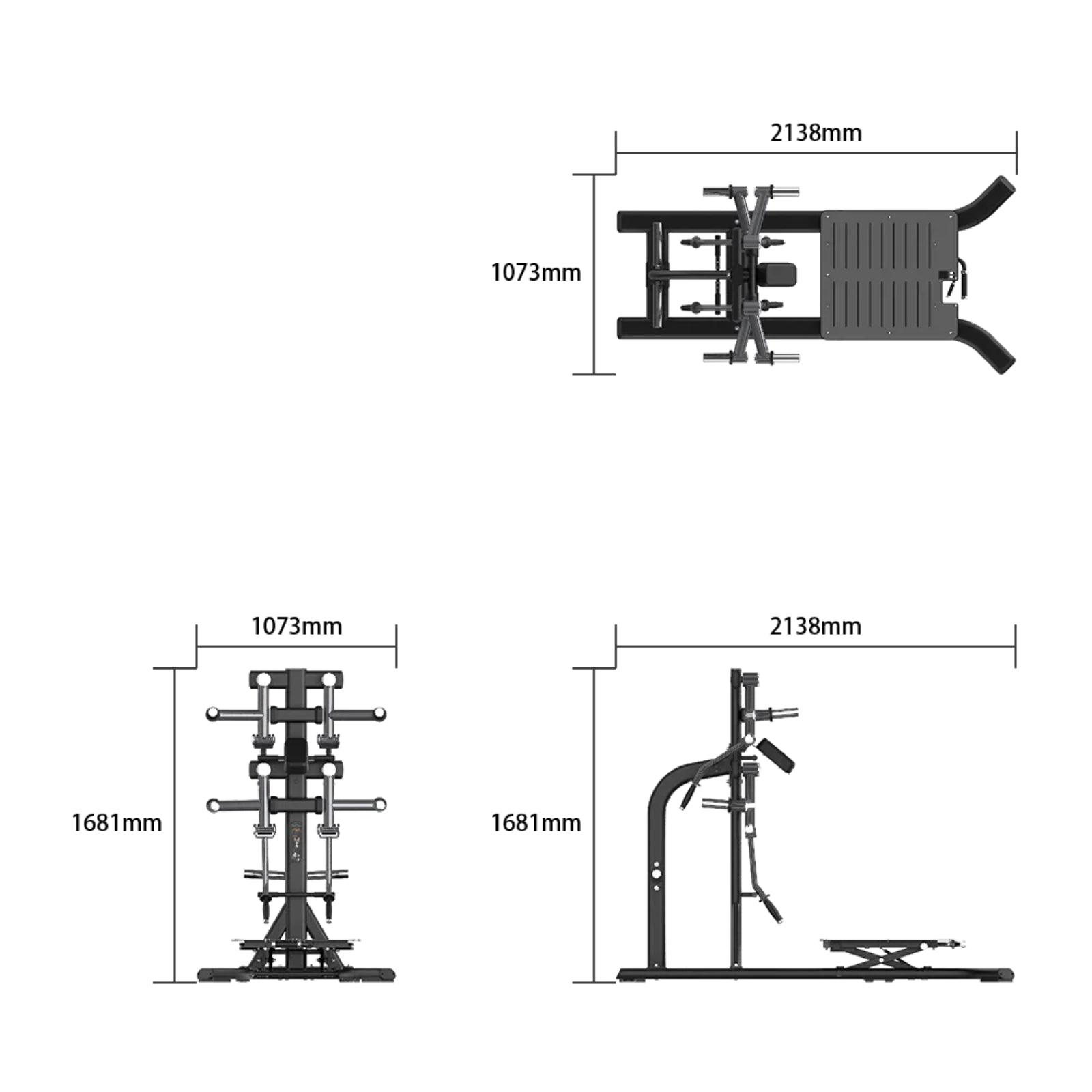 Lateral Raise Machine - Evolve Fitness Ultra Series SC-UL-340 Plate Loaded