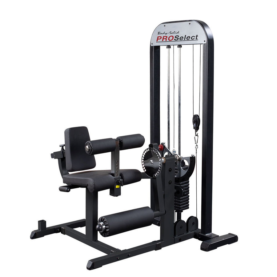 Leg Extension & Leg Curl Machine - Body-Solid Proselect GCEC-STK Selectorized
