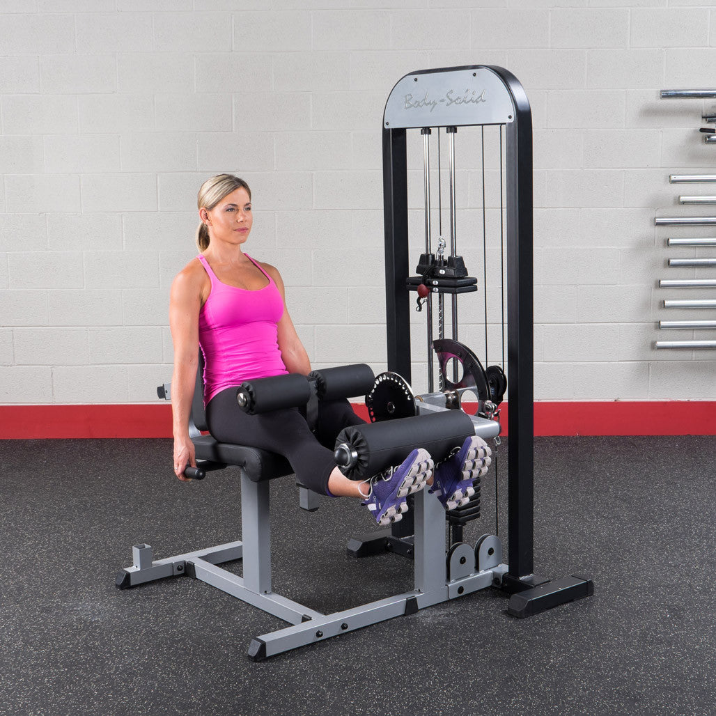 Leg Extension & Leg Curl Machine - Body-Solid Proselect GCEC-STK Selectorized
