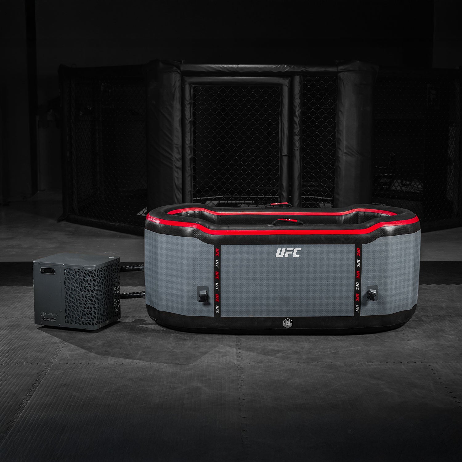 Netspa UFC ijsbad met 5 kW chiller (3-40°C)