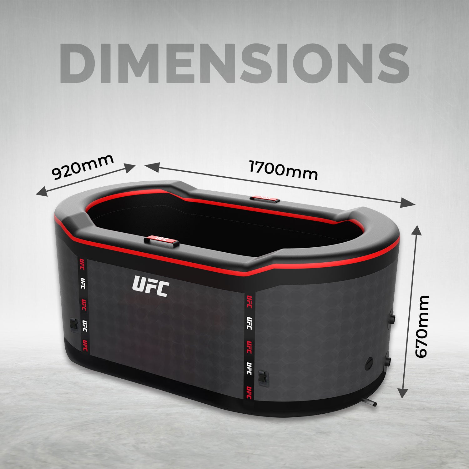 Netspa UFC ijsbad met 5 kW chiller (3-40°C)