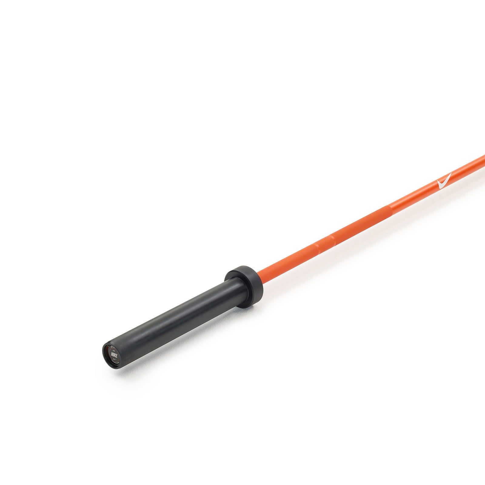Nike Strength Coated Premium Barbell 20 kg - Oranje / Orange Swoosh - Cerakote coating