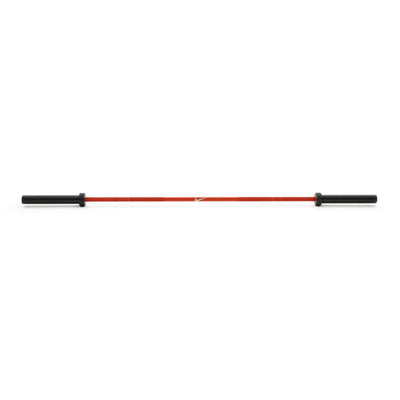 Nike Strength Coated Premium Barbell 20 kg - Oranje / Orange Swoosh - Cerakote coating