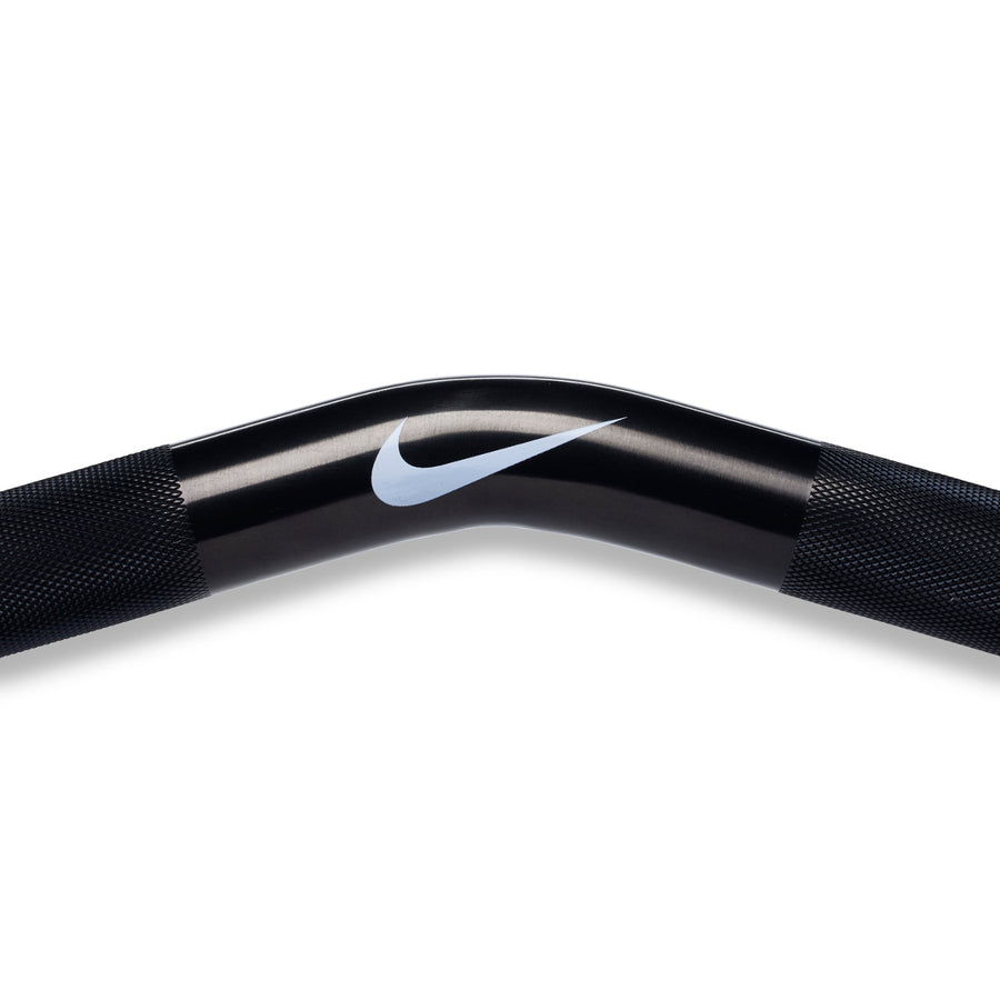 Nike Strength Curl Bar 10 kg - Zwart / Black Swoosh