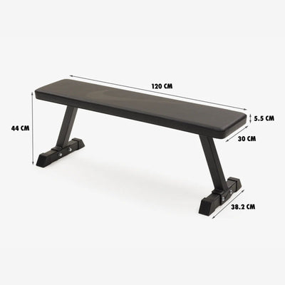 Nike Strength Flat Weight Bench halterbank - Zwart