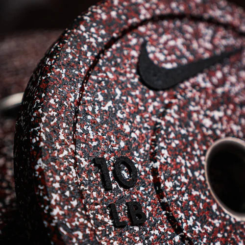 Nike Strength Grind Bumper Plates Set - Crimson Clay