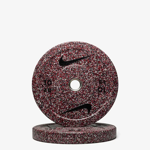 Nike Strength Grind Bumper Plates Set - Crimson Clay