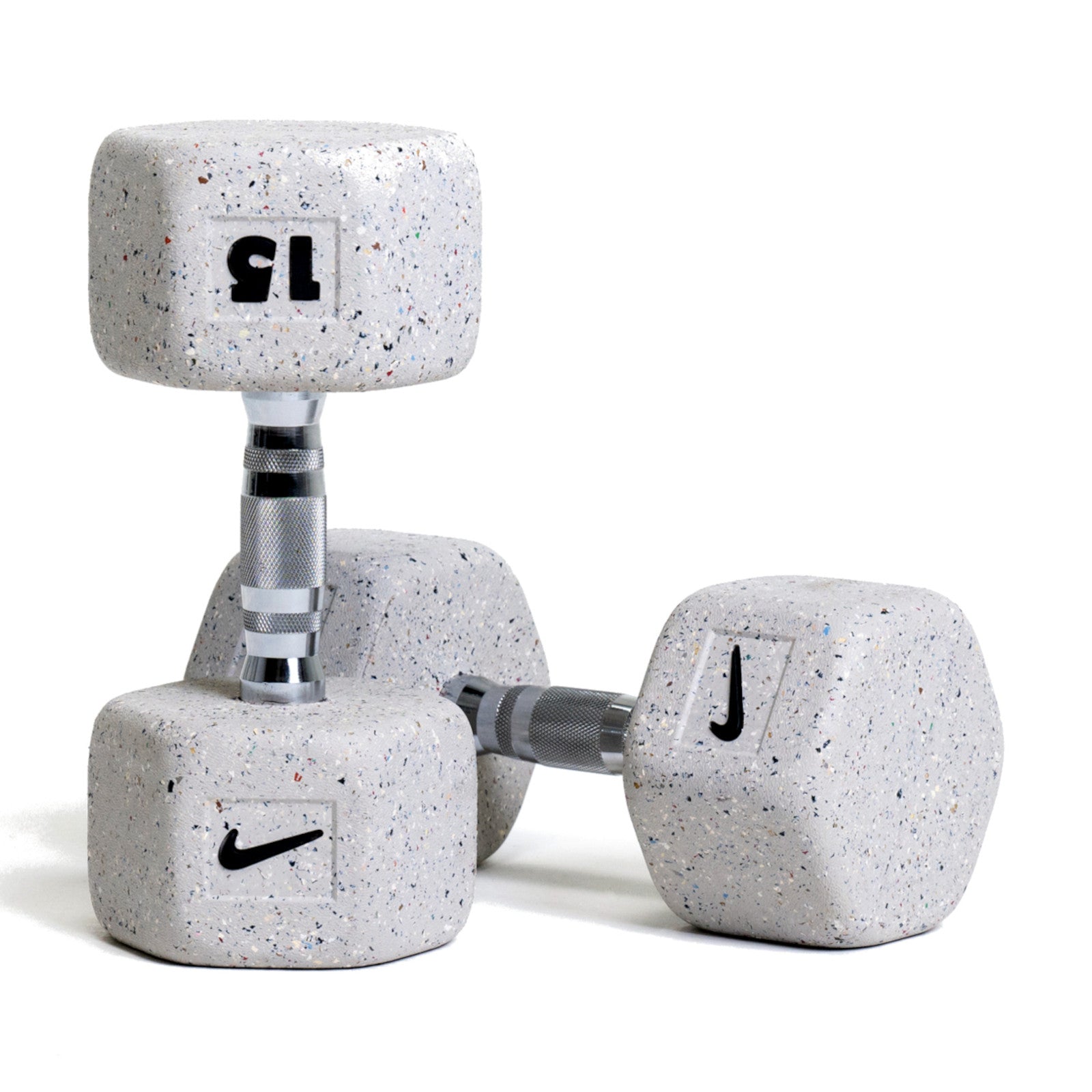 Nike Strength Grind Dumbbells - Wolf Grey - Verkocht per paar