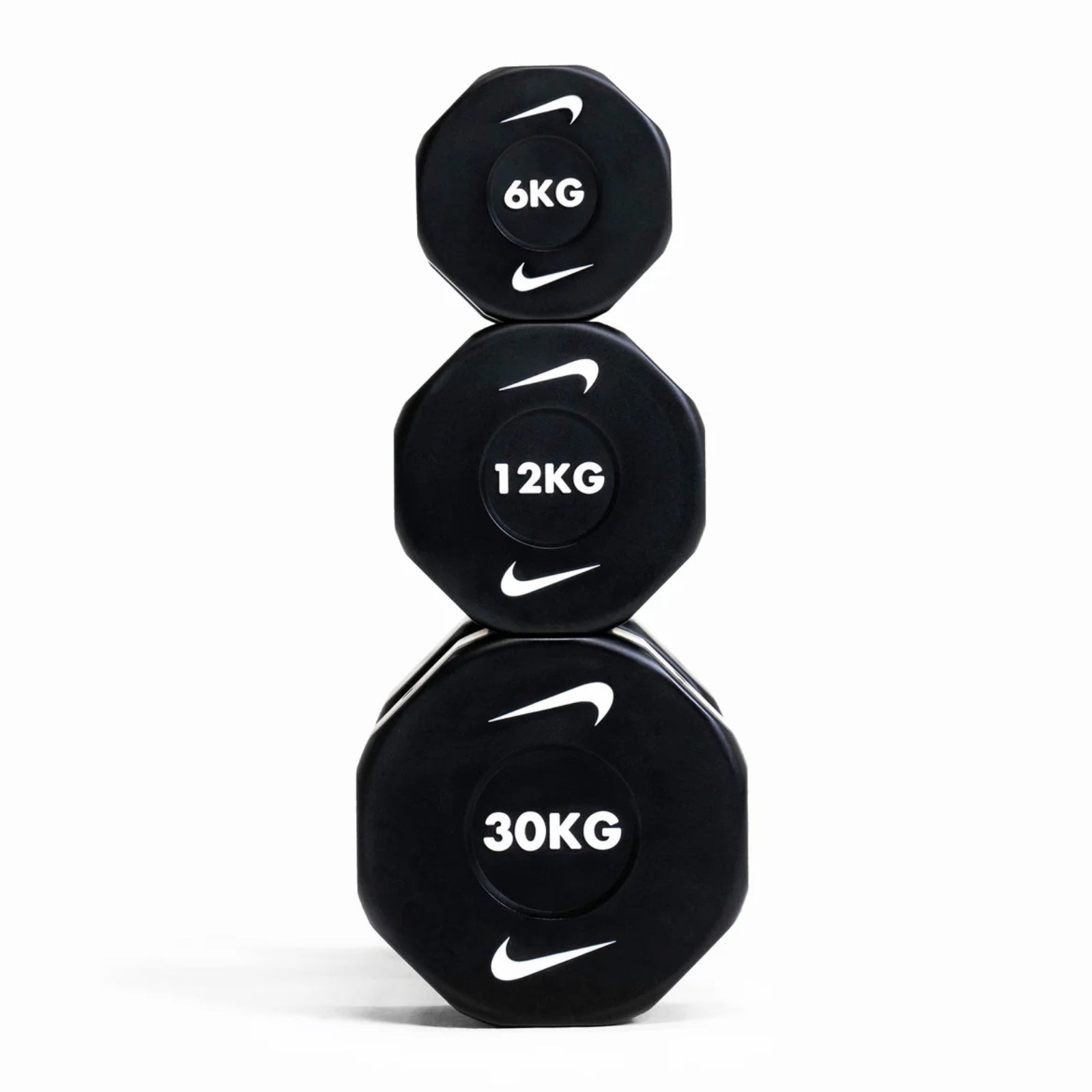 Nike Strength Pro Urethane Dumbbells - Zwart - Verkocht per paar