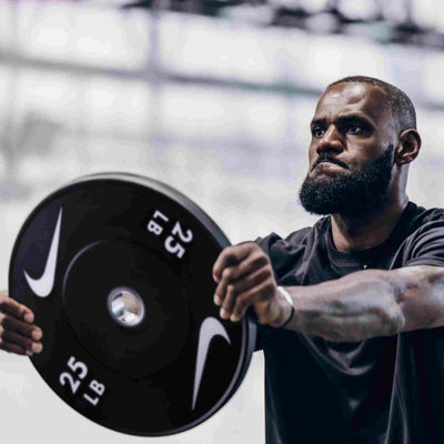 Nike Strength Rubber Bumper Plates Set - Zwart