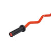 Nike Strength Premium Coated Curl Bar 10 kg - Oranje / Orange Swoosh - Cerakote coating