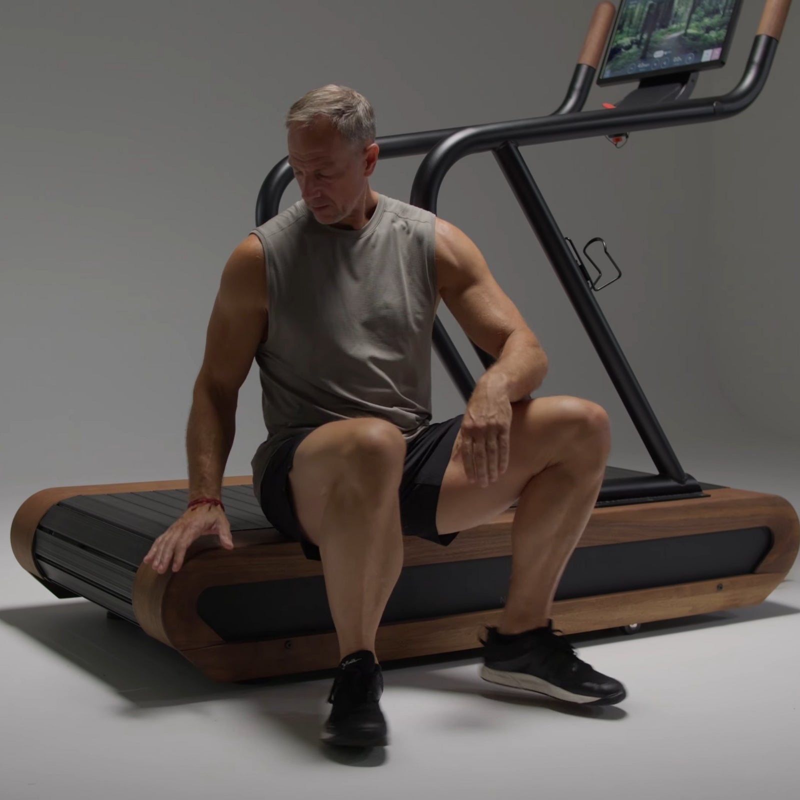 NOHRD Citius Eiken loopband - Gebeitst eikenhout