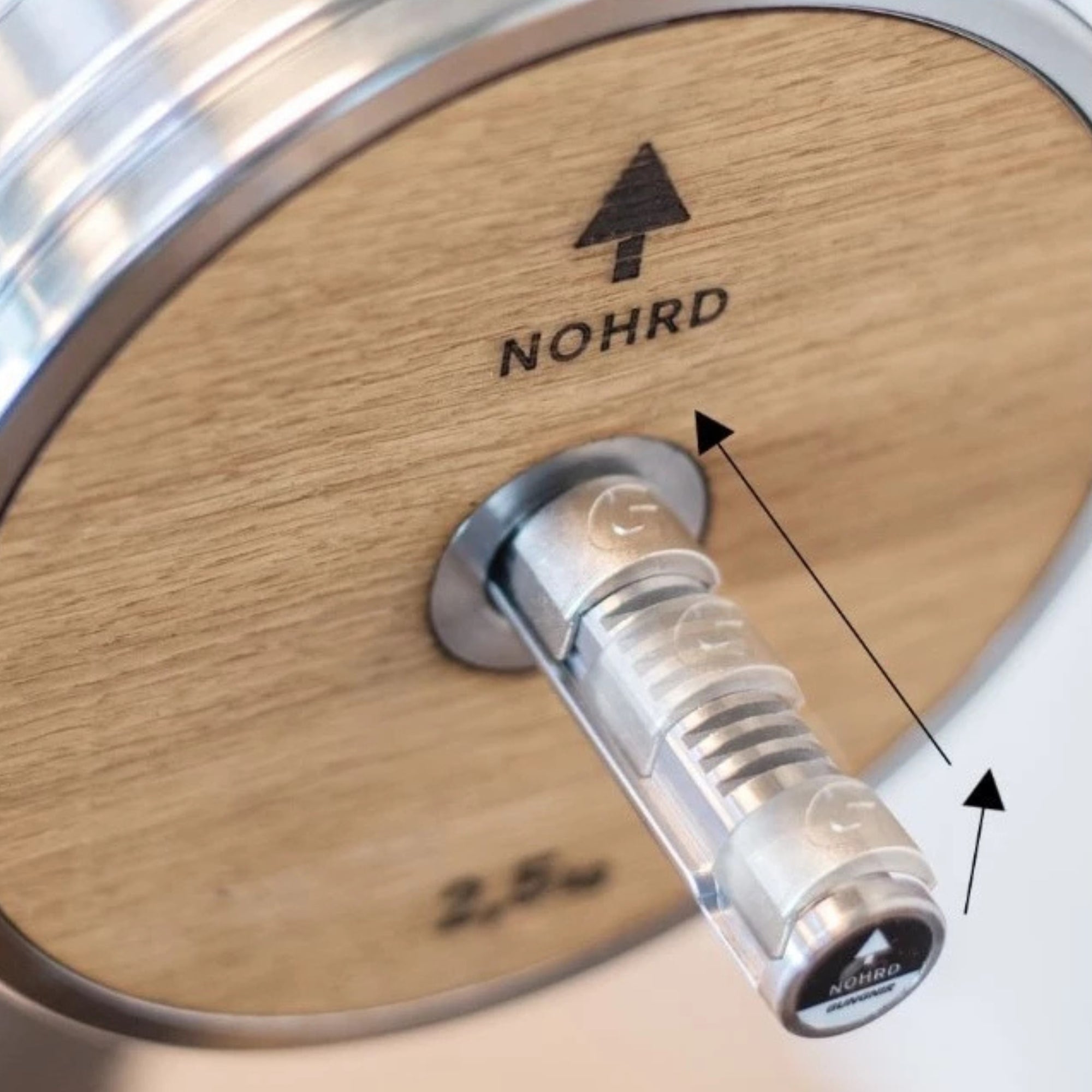 NOHRD X Gungnir of Norway halterstang / barbell 160 cm - met Gungnir SlideLock™