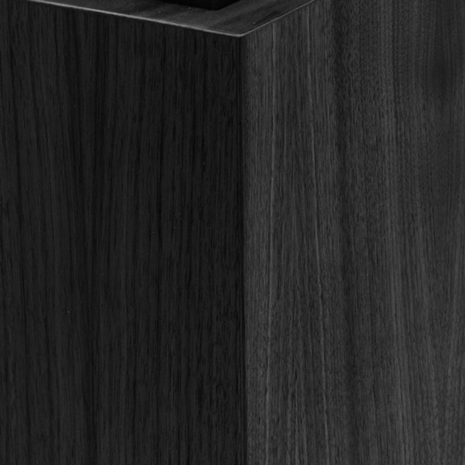 NOHRD Hedgehock Zwart - Ergonomische houten stoel - Gebeitst eikenhout